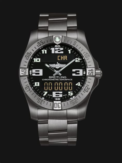 breitling aerospace digital display flashing|breitling aerospace lcd issues.